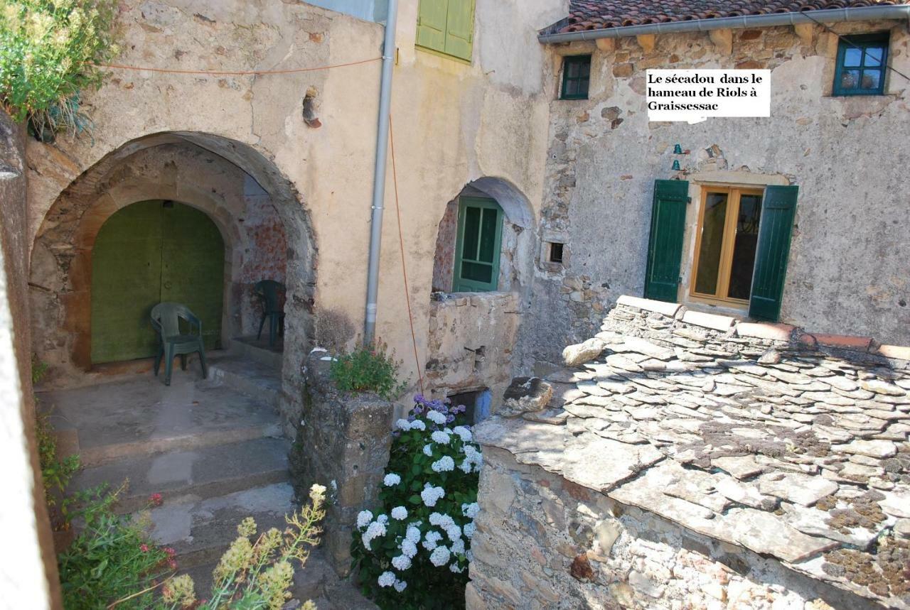 Le Secadou Villa Graissessac Exteriör bild